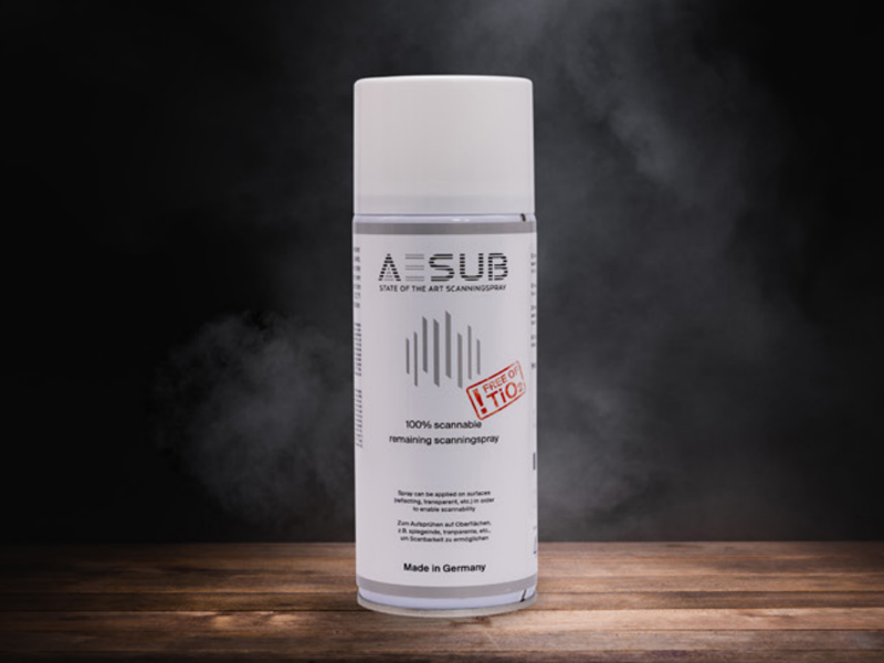 El spray de escaneado AESUB White
